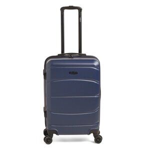 DUKAP Blue 24in Sense Hardside Upright Spinner With Gel Handles